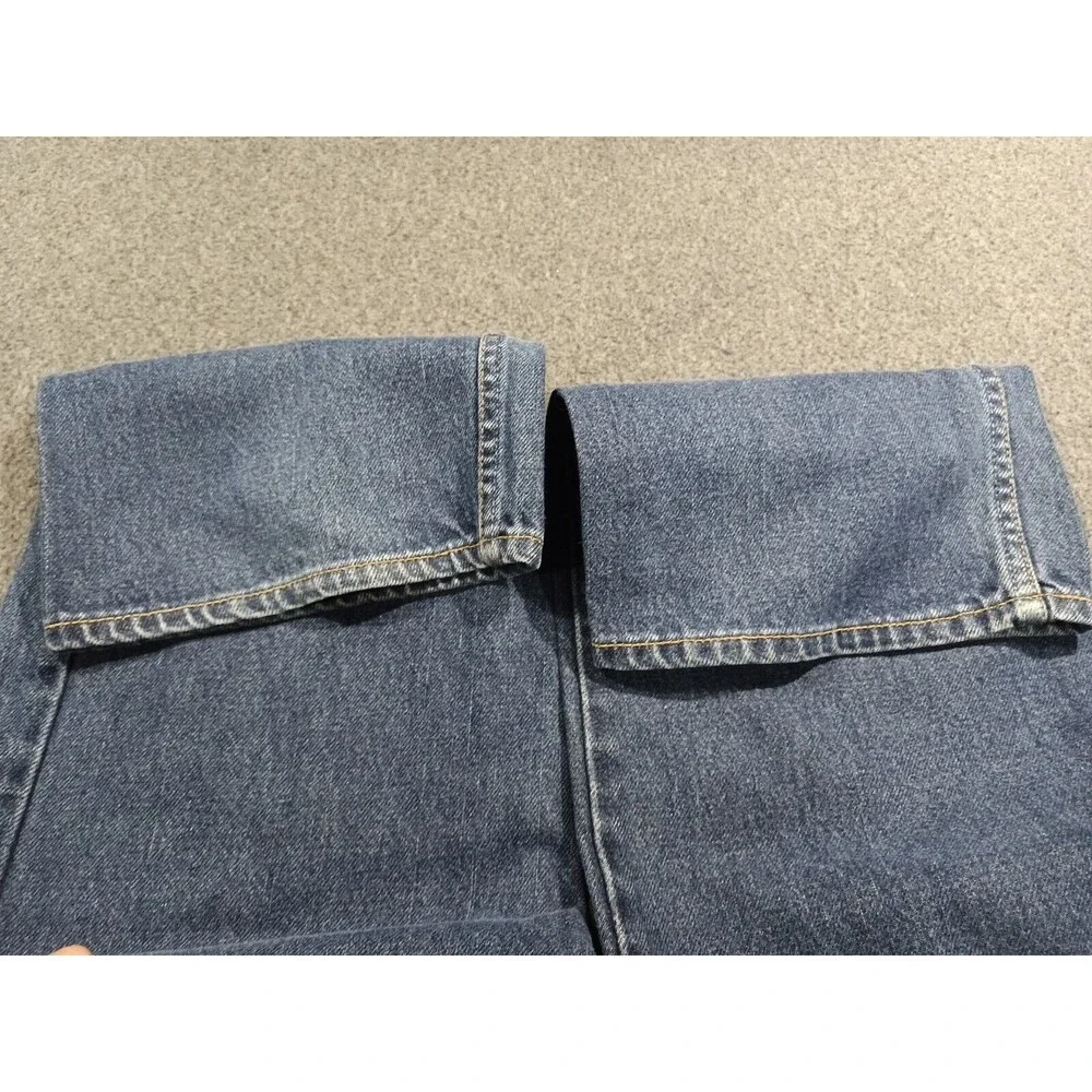 Levi's 505 Jeans Regular Fit Blue Denim Men's Size 40/32